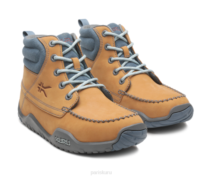 blé doré/gris ardoise/bleu brume chaussures Kuru 68LZ129 quête femmes