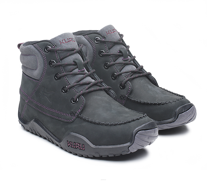 noir de jais/basalte/violet figue chaussures Kuru 68LZ130 quête femmes