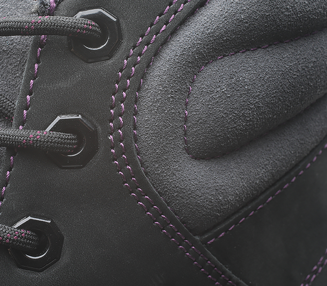 noir de jais/basalte/violet figue chaussures Kuru 68LZ130 quête femmes