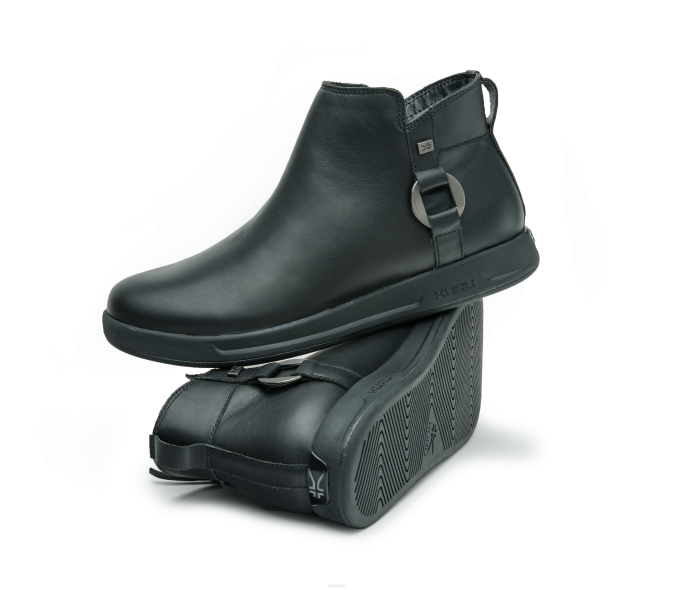 noir de jais/métal chaussures Kuru 68LZ133 tempo femmes