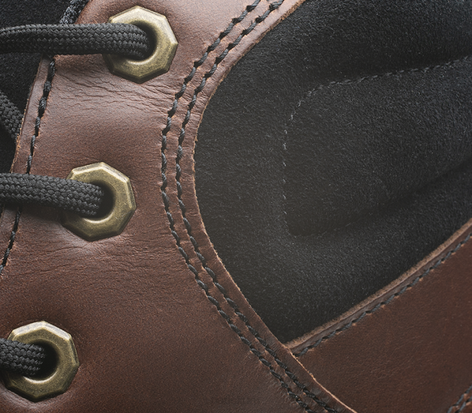 brun java/noir de jais chaussures Kuru 68LZ207 quête Hommes