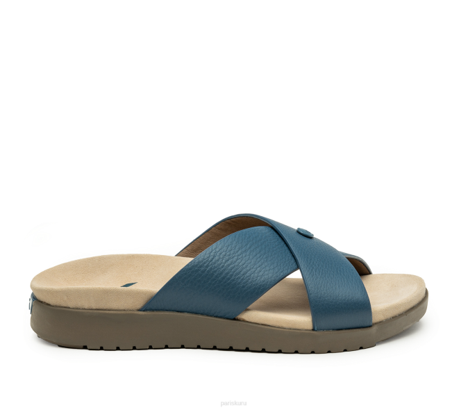 bleu minéral/marron délavé chaussures Kuru 68LZ124 brise femmes