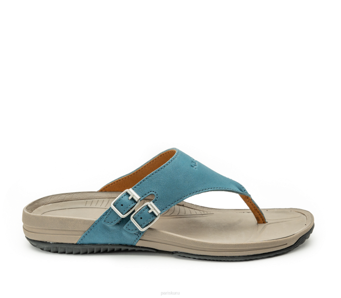 bleu wailea/marron délavé chaussures Kuru 68LZ117 suomi femmes