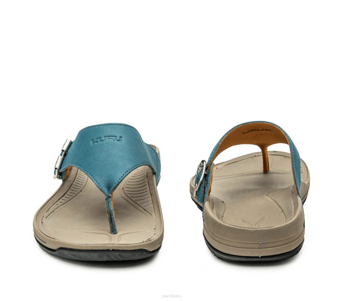 bleu wailea/marron délavé chaussures Kuru 68LZ117 suomi femmes