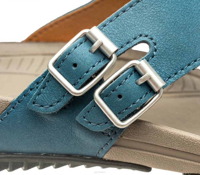 bleu wailea/marron délavé chaussures Kuru 68LZ117 suomi femmes