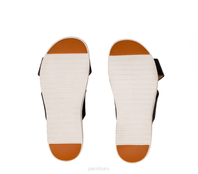 noir de jais/blanc/gomme chaussures Kuru 68LZ118 brise femmes