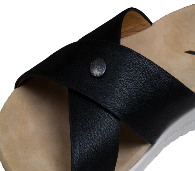 noir de jais/blanc/gomme chaussures Kuru 68LZ118 brise femmes