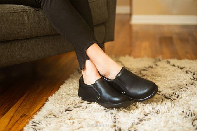 noir de jais/gris brouillard chaussures Kuru 68LZ69 Kivi femmes