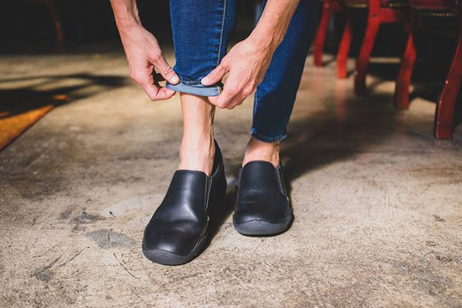 noir de jais/gris brouillard chaussures Kuru 68LZ69 Kivi femmes