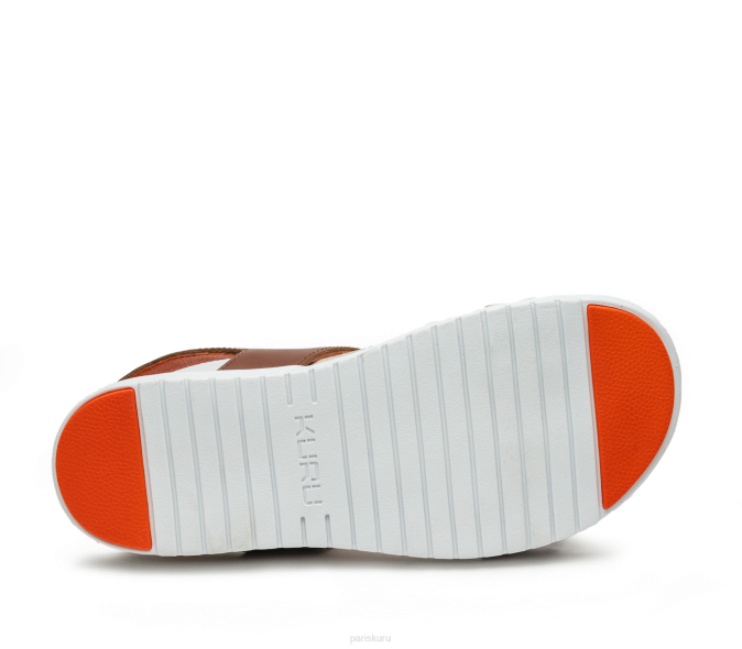 brun noyer/orange sanguine chaussures Kuru 68LZ111 glisser femmes