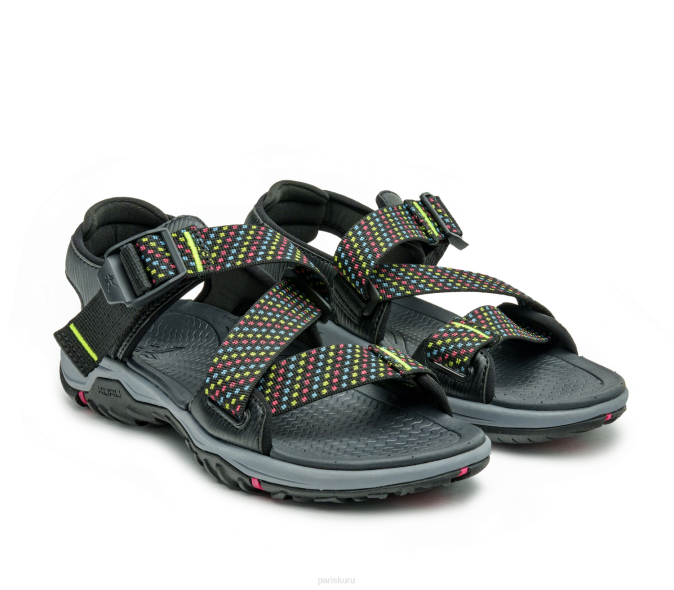 noir de jais/multicolore chaussures Kuru 68LZ120 actuel femmes