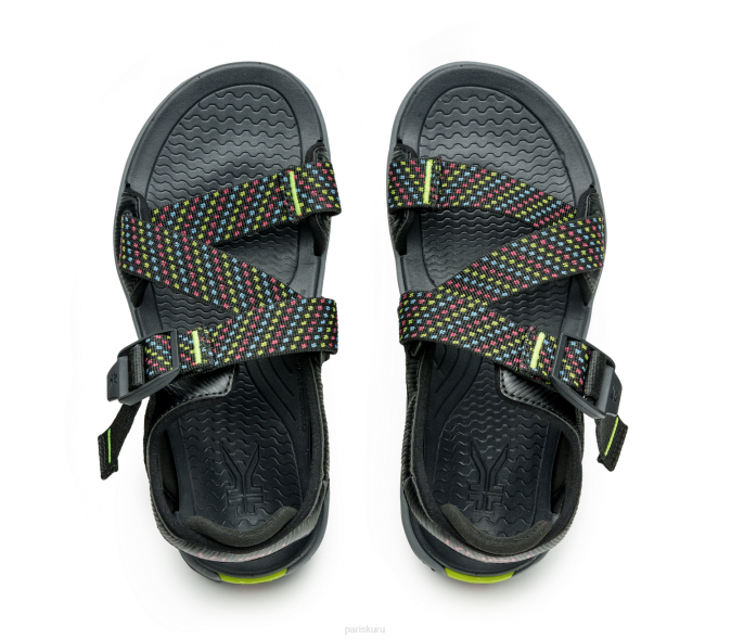 noir de jais/multicolore chaussures Kuru 68LZ120 actuel femmes