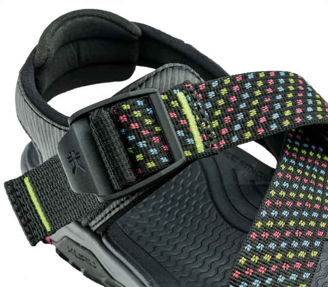 noir de jais/multicolore chaussures Kuru 68LZ120 actuel femmes