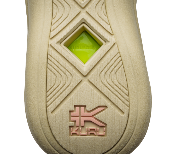 paille/pêche clair chaussures Kuru 68LZ110 muse de la coda femmes