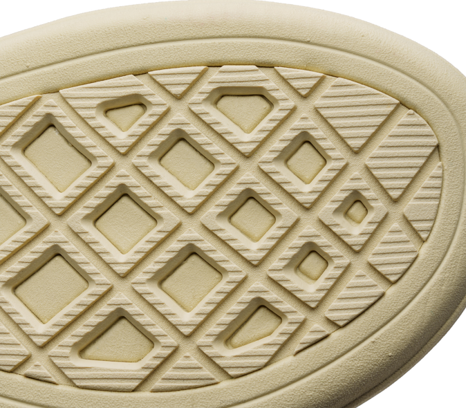 paille/pêche clair chaussures Kuru 68LZ110 muse de la coda femmes