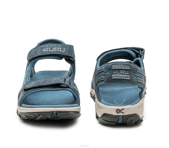 bleu nuit/gris pierre chaussures Kuru 68LZ193 bande de roulement Hommes