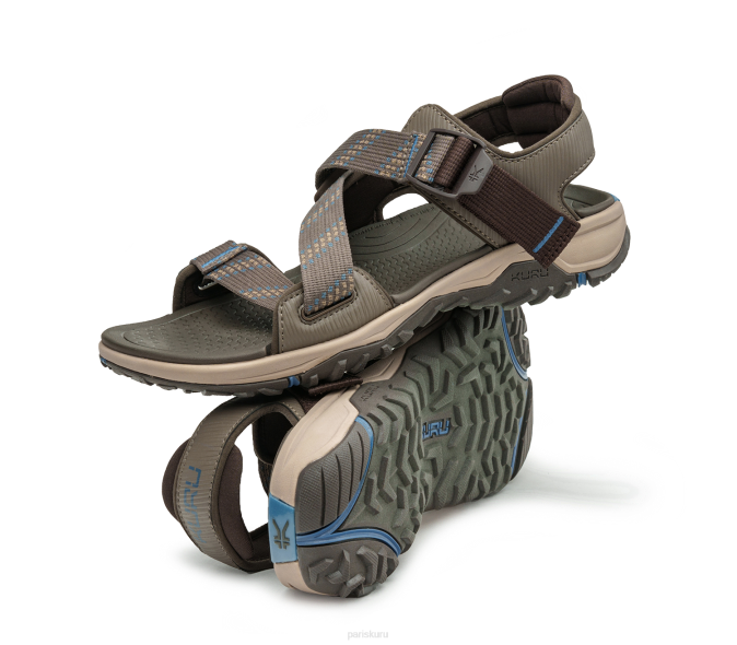 brun cèdre/bleu minéral chaussures Kuru 68LZ197 actuel Hommes