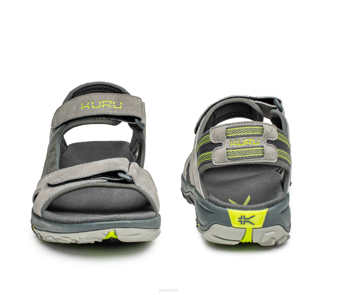 colombe sauvage/ombre sombre/vert citron chaussures Kuru 68LZ203 bande de roulement Hommes