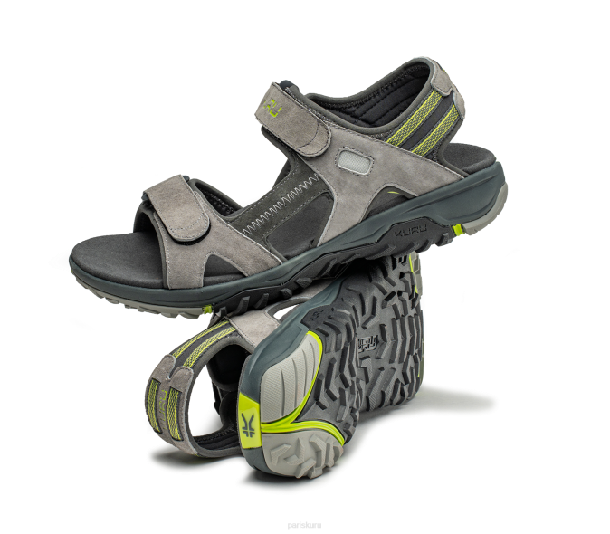 colombe sauvage/ombre sombre/vert citron chaussures Kuru 68LZ203 bande de roulement Hommes