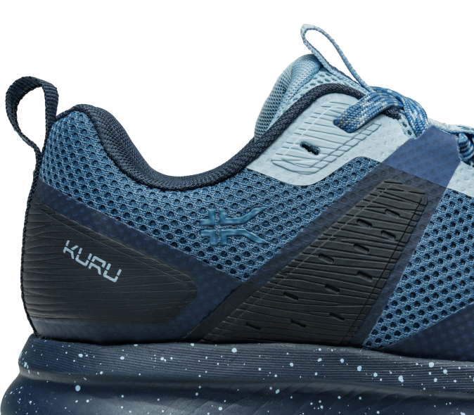 bleu brouillard/bleu nuit chaussures Kuru 68LZ8 piste d\'atome femmes
