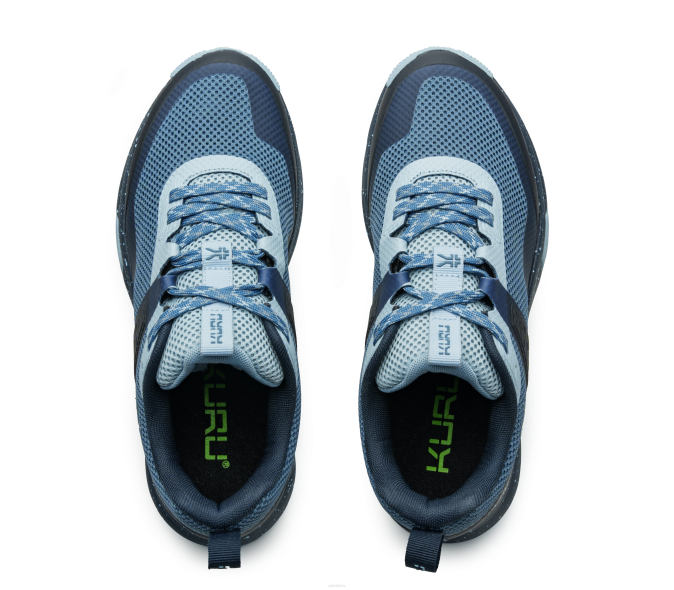 bleu brouillard/bleu nuit chaussures Kuru 68LZ8 piste d\'atome femmes