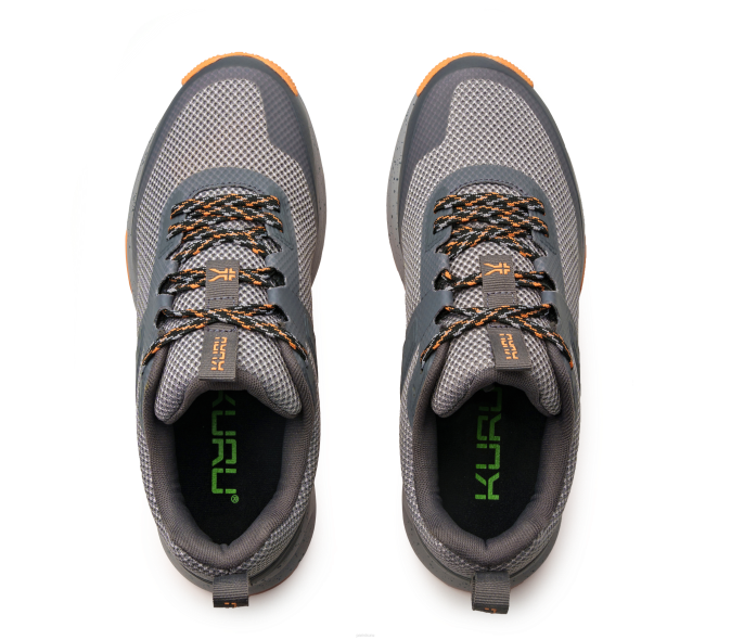 gris fumé/abricot chaussures Kuru 68LZ20 piste d\'atome femmes