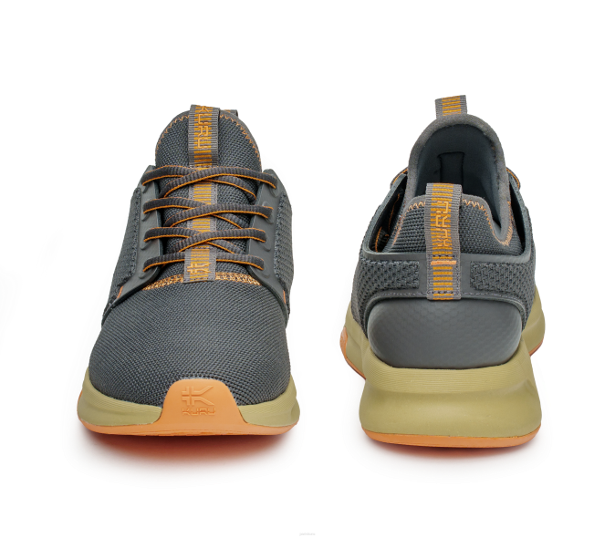 gris fumé/orange pâle chaussures Kuru 68LZ24 atome femmes