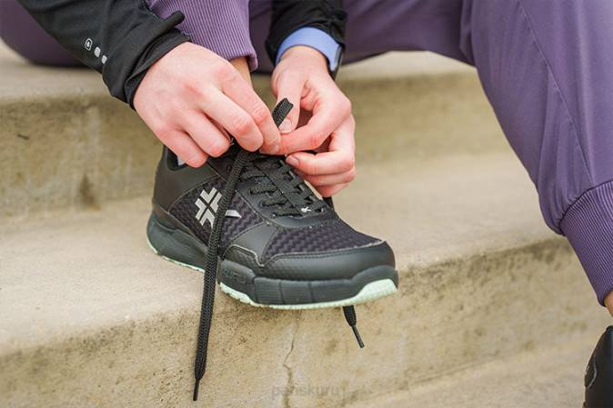 noir de jais/aqua poussiéreux chaussures Kuru 68LZ25 quantum femmes