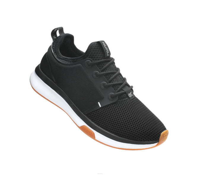 noir de jais/blanc/gomme chaussures Kuru 68LZ54 large de l\'atome femmes