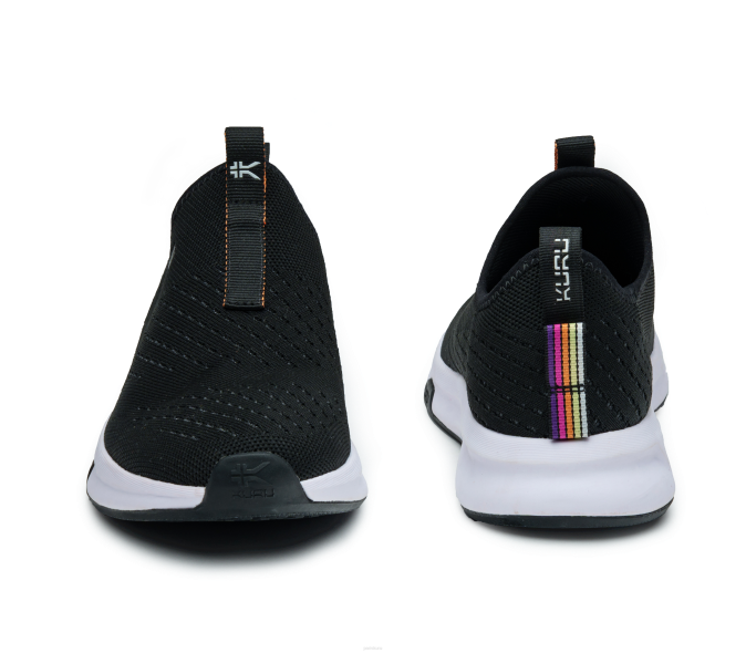 noir de jais chaussures Kuru 68LZ77 atome slip-on femmes