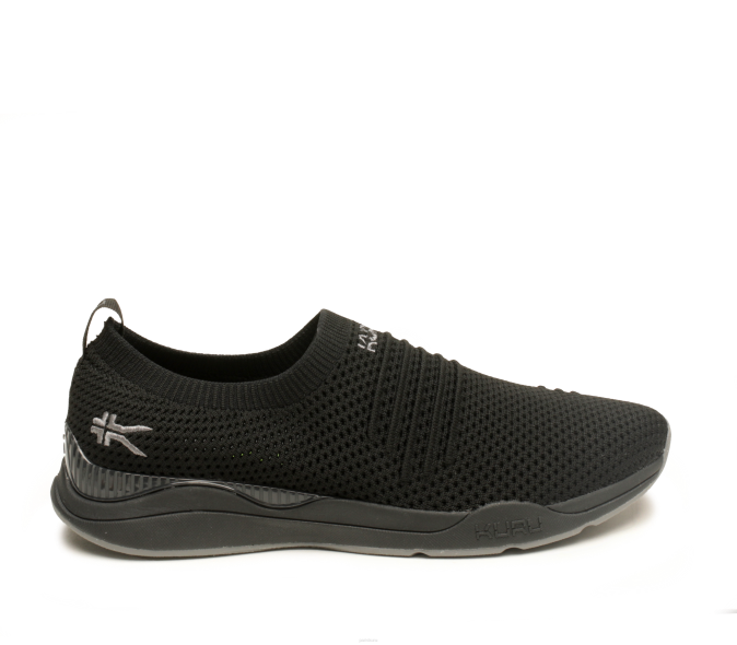 noir de jais/gris ardoise chaussures Kuru 68LZ79 foulée femmes