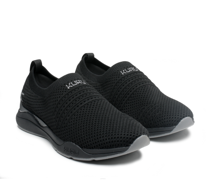 noir de jais/gris ardoise chaussures Kuru 68LZ79 foulée femmes