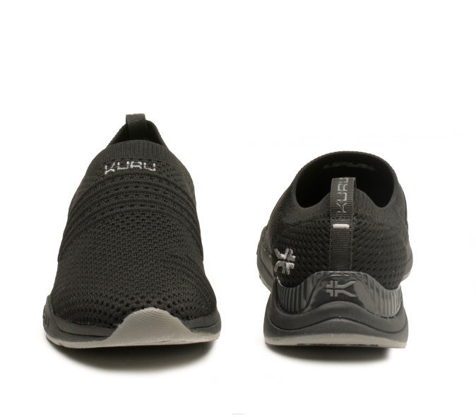 noir de jais/gris ardoise chaussures Kuru 68LZ79 foulée femmes