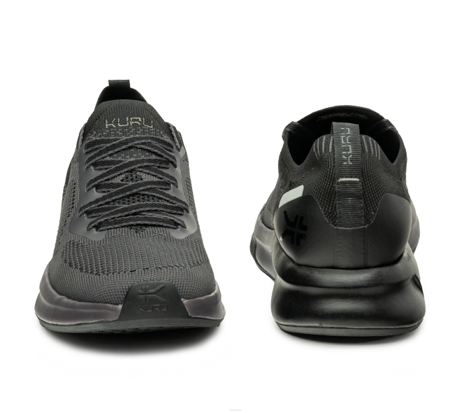 noir de jais/gris fumé chaussures Kuru 68LZ13 flux femmes