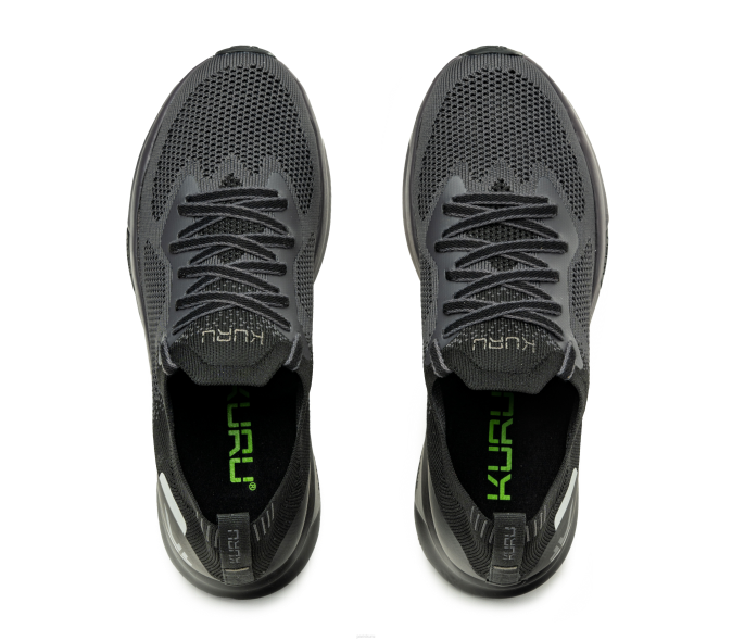 noir de jais/gris fumé chaussures Kuru 68LZ13 flux femmes