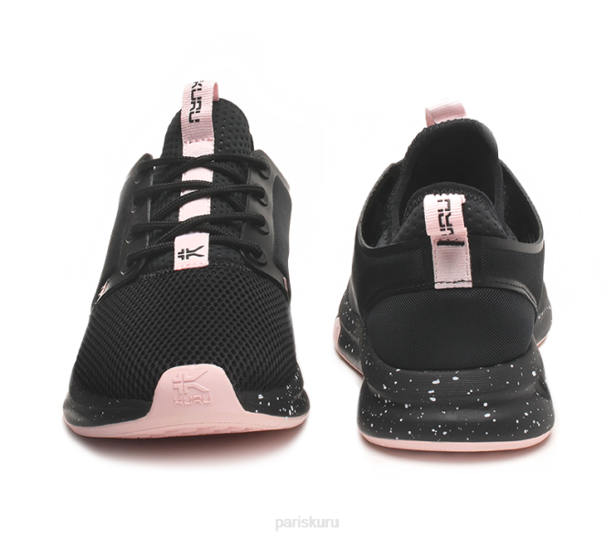 noir de jais/lilas brumeux chaussures Kuru 68LZ65 large de l\'atome femmes