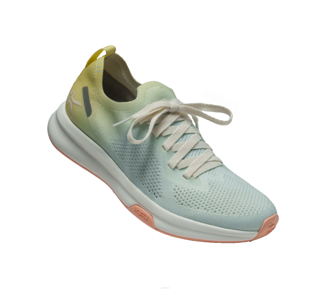 sorbet citron vert/bleu brume chaussures Kuru 68LZ4 flux femmes
