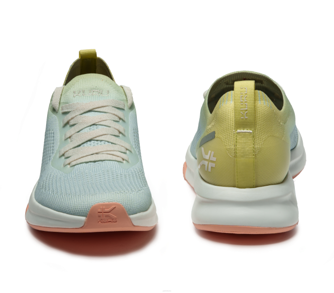 sorbet citron vert/bleu brume chaussures Kuru 68LZ4 flux femmes