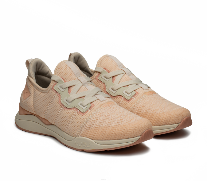 sorbet rose chaussures Kuru 68LZ2 mouvement de foulée femmes