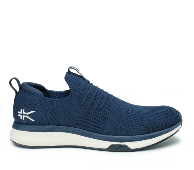 bleu nuit/bleu minéral chaussures Kuru 68LZ178 atome slip-on Hommes