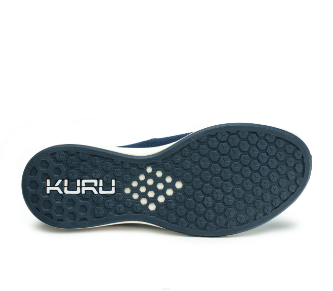 bleu nuit/bleu minéral chaussures Kuru 68LZ178 atome slip-on Hommes
