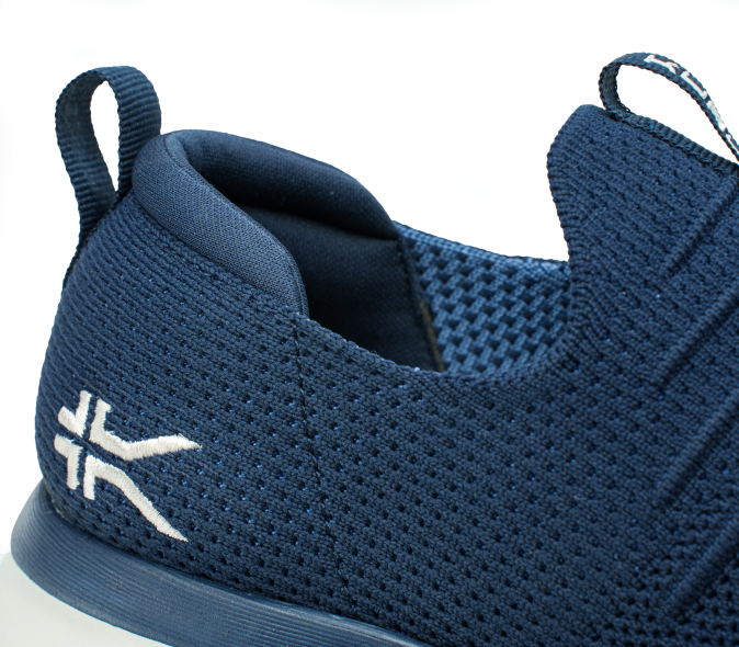 bleu nuit/bleu minéral chaussures Kuru 68LZ178 atome slip-on Hommes