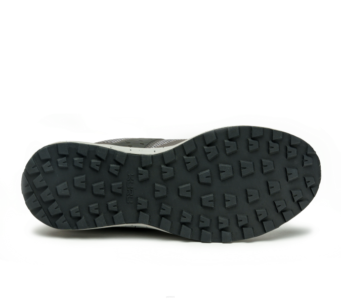 gris plomb/épice orange chaussures Kuru 68LZ138 piste d\'atome Hommes