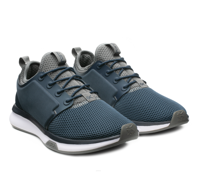 indigo/blanc/basalte chaussures Kuru 68LZ173 large de l\'atome Hommes