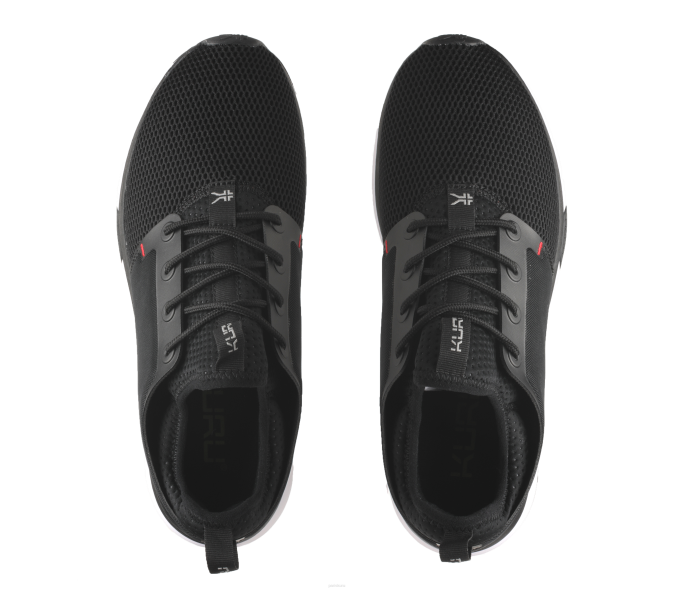noir de jais/blanc/rouge feu chaussures Kuru 68LZ157 atome Hommes