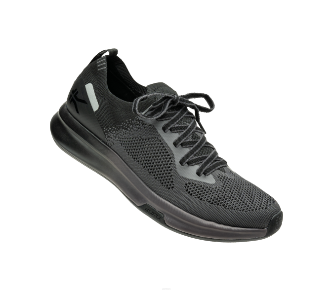 noir de jais/gris fumé chaussures Kuru 68LZ148 flux Hommes