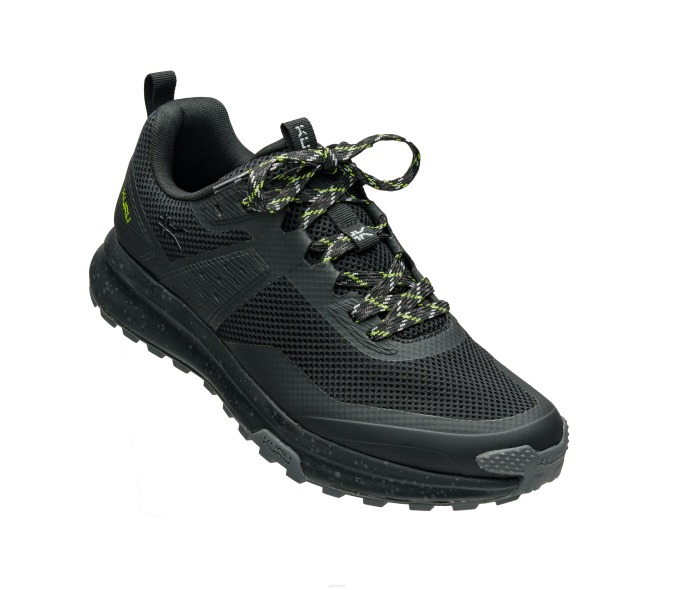 noir de jais/vert k u r u chaussures Kuru 68LZ145 piste d\'atome Hommes