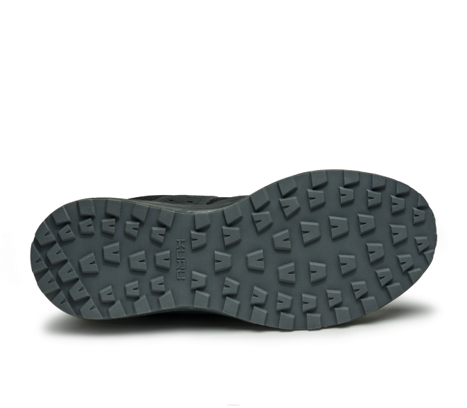 noir de jais/vert k u r u chaussures Kuru 68LZ145 piste d\'atome Hommes