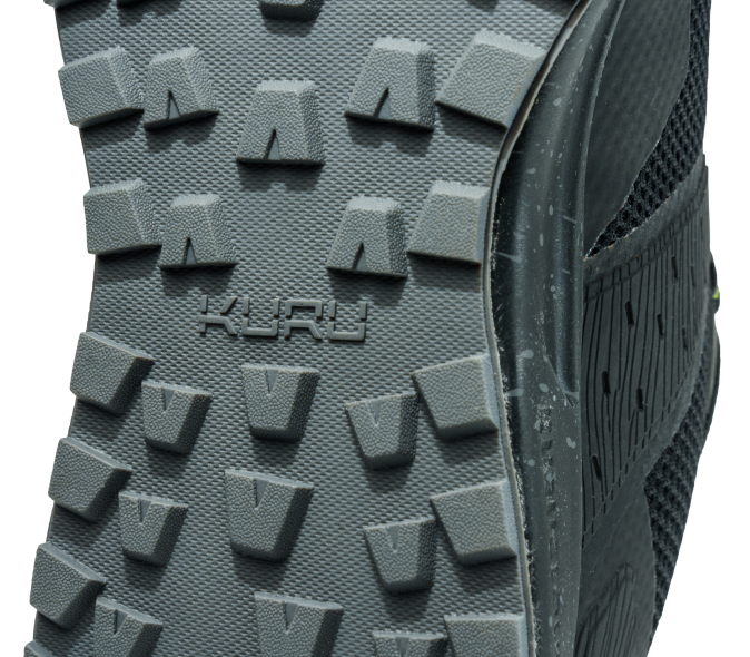 noir de jais/vert k u r u chaussures Kuru 68LZ145 piste d\'atome Hommes