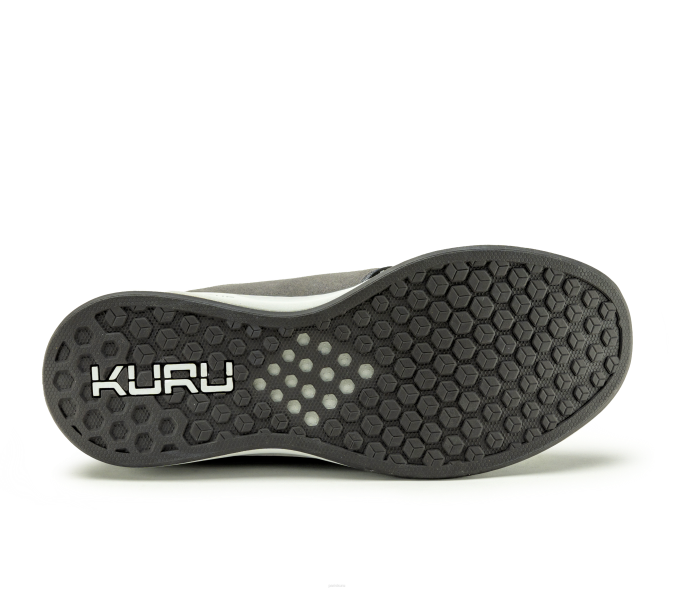 sauge des montagnes/blanc/gris fumé chaussures Kuru 68LZ162 large de l\'atome Hommes